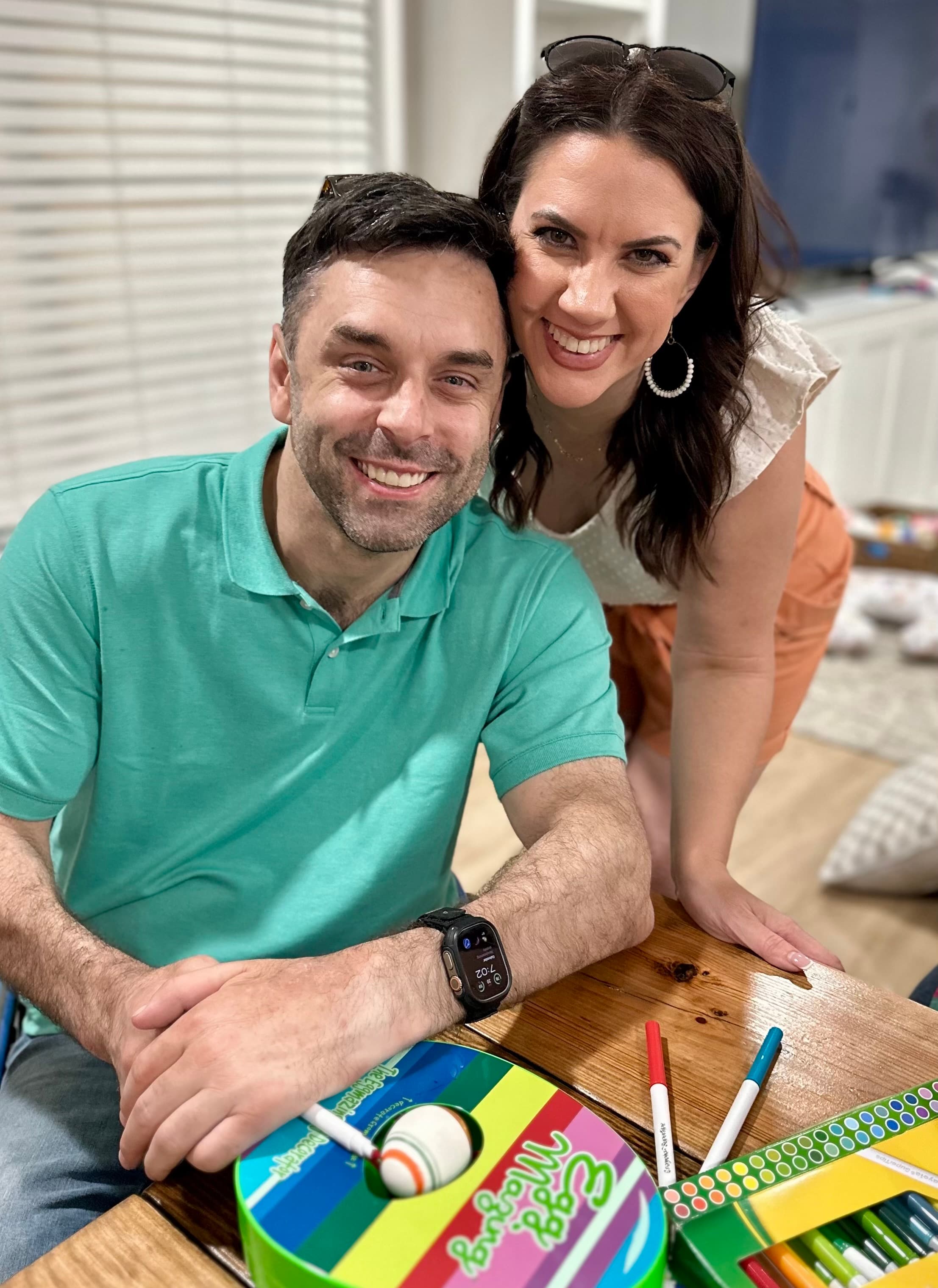 Chase and Beka at home